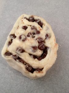 Raw Puff Pastry cookie.