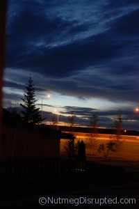 Saturday morning sunrise