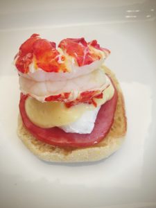lobster eggs benny