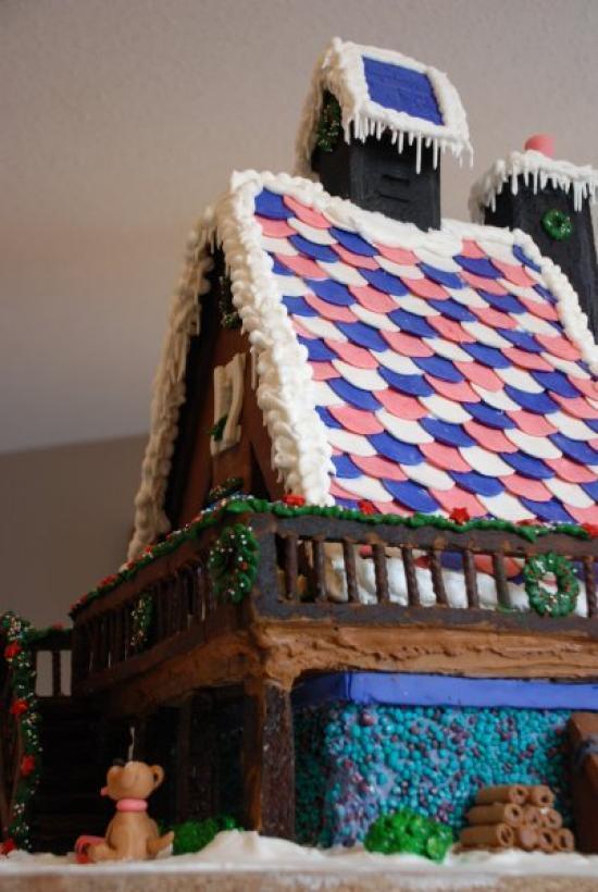 The Sugar Shack Gingerbread House on Nutmeg Disrupted