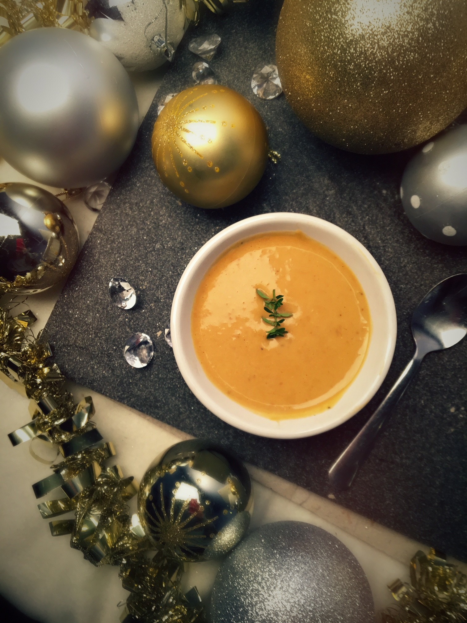 Roasted Butternut Squash Soup.