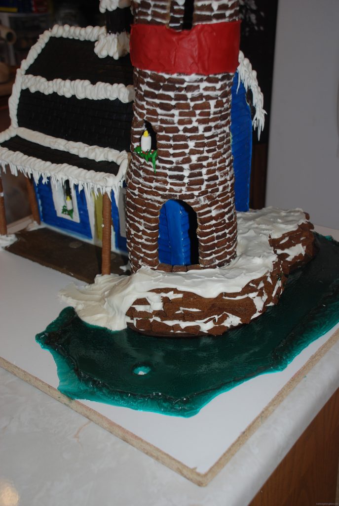 The OffSeason Gingerbread Lighthouse