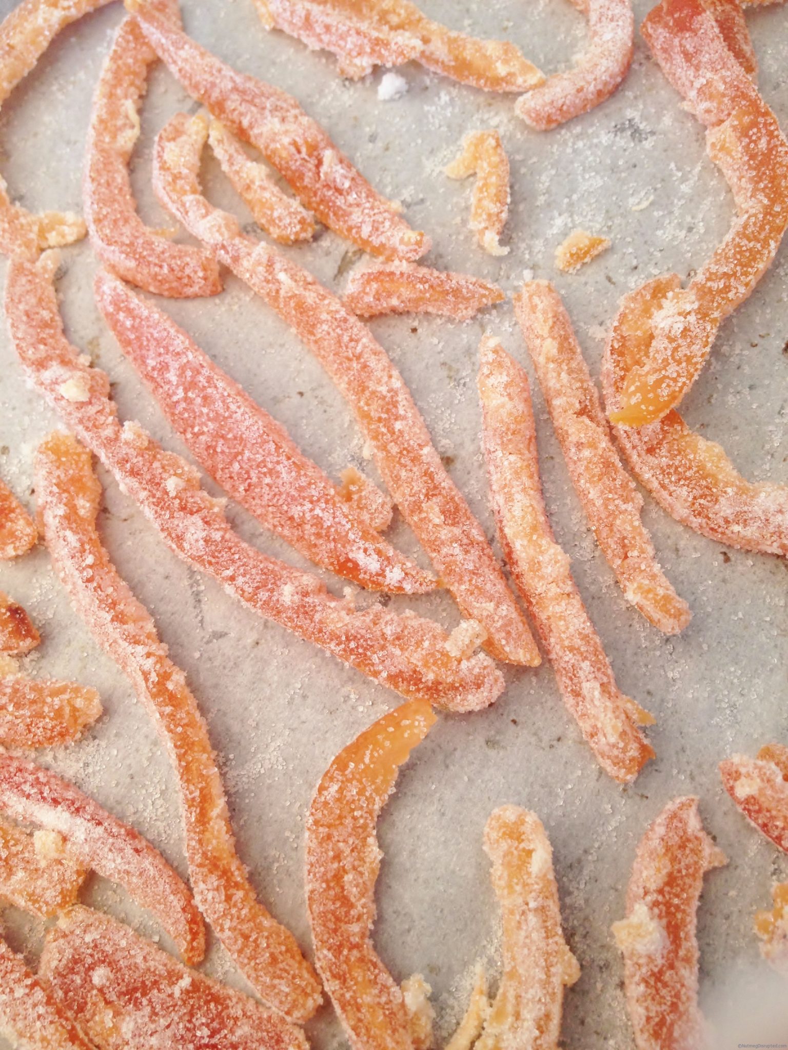 Sugared Grapefruit Rind - Nutmeg Disrupted
