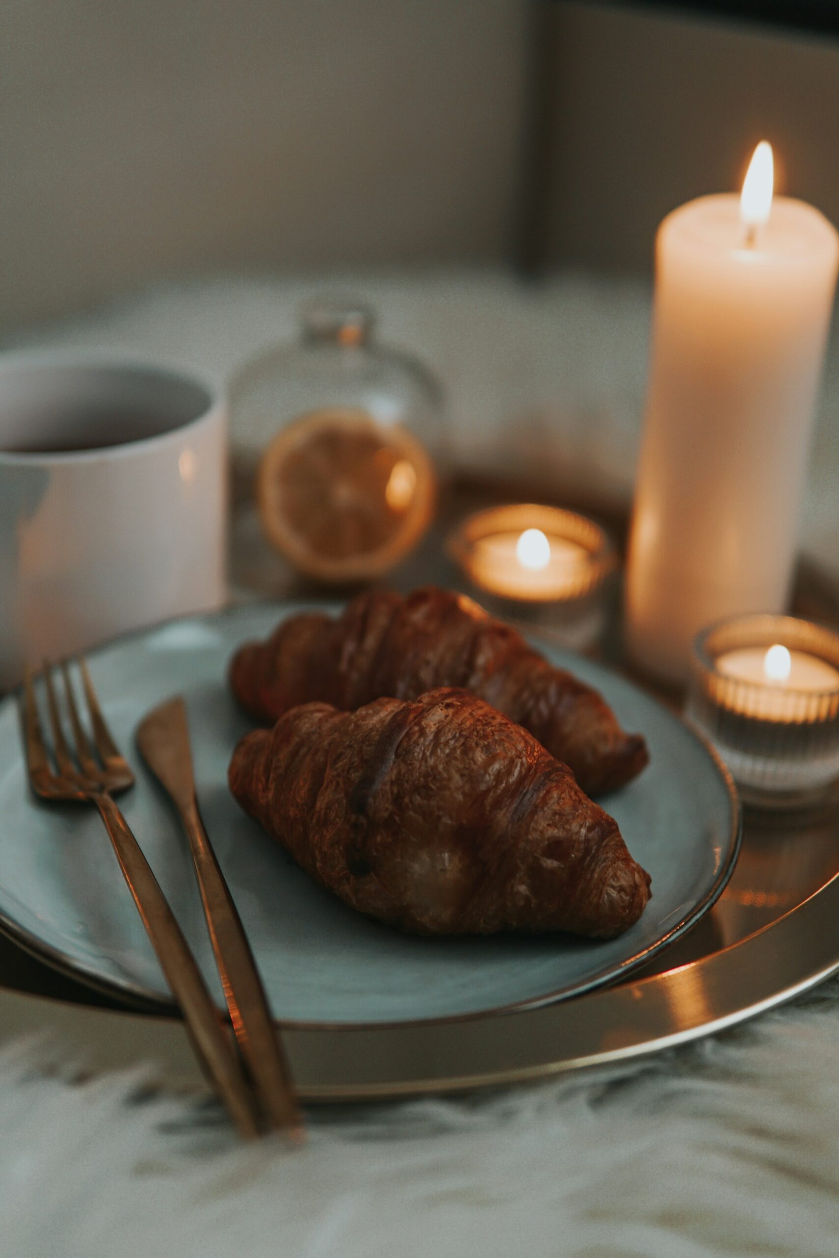 beautiful croissants